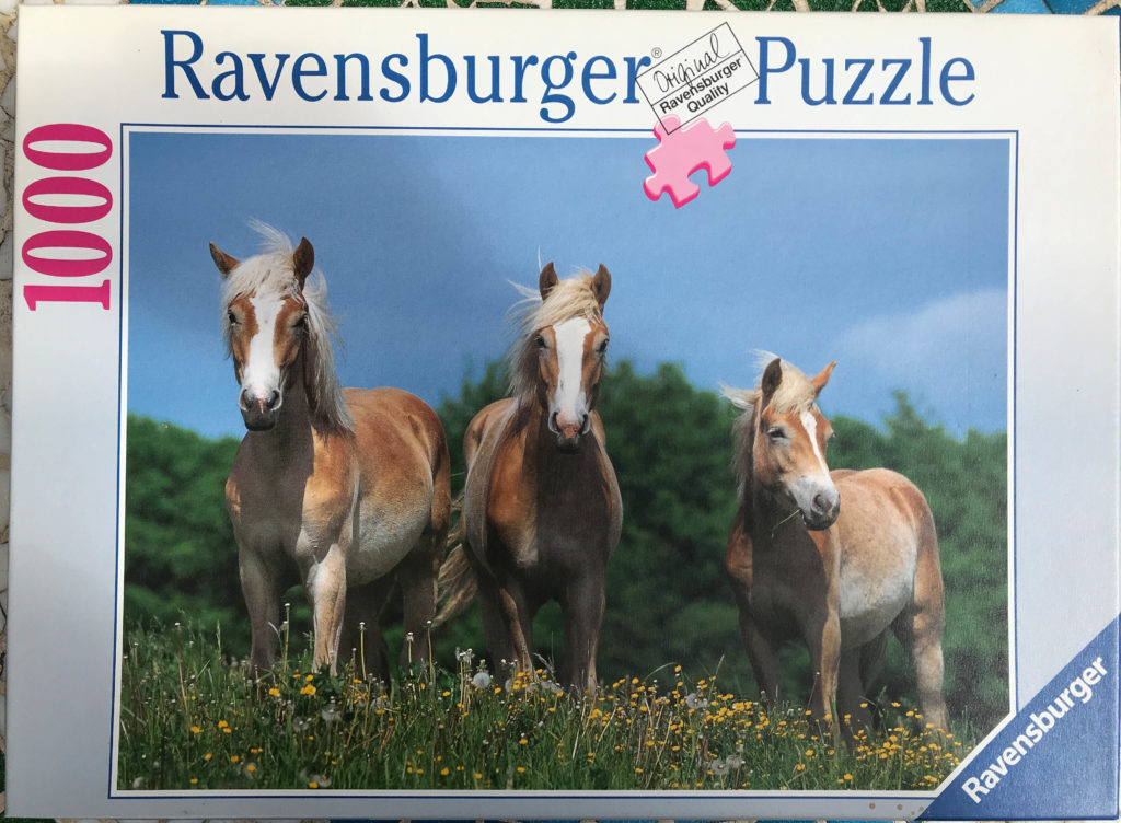 1000 Puzzle-Teile No 15 854 6 Pferde