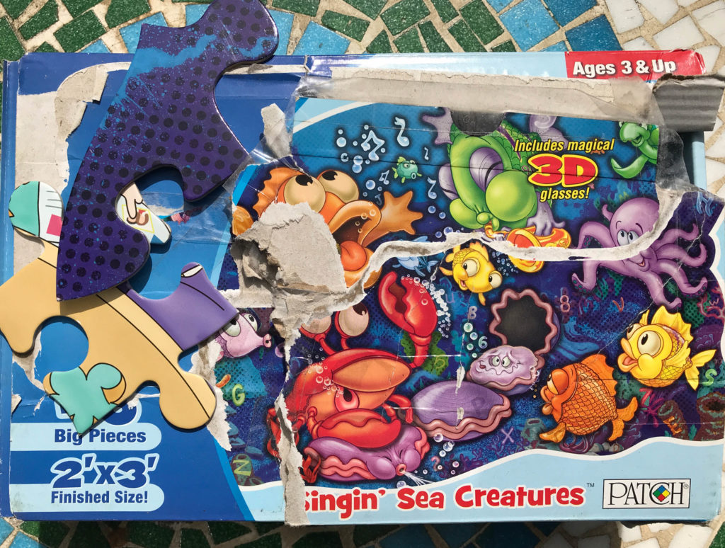 3D Puzzle-Teile Singende Meerestiere