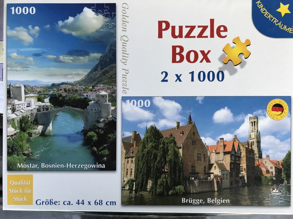 Puzzle Kombination - 2x1000 Teile