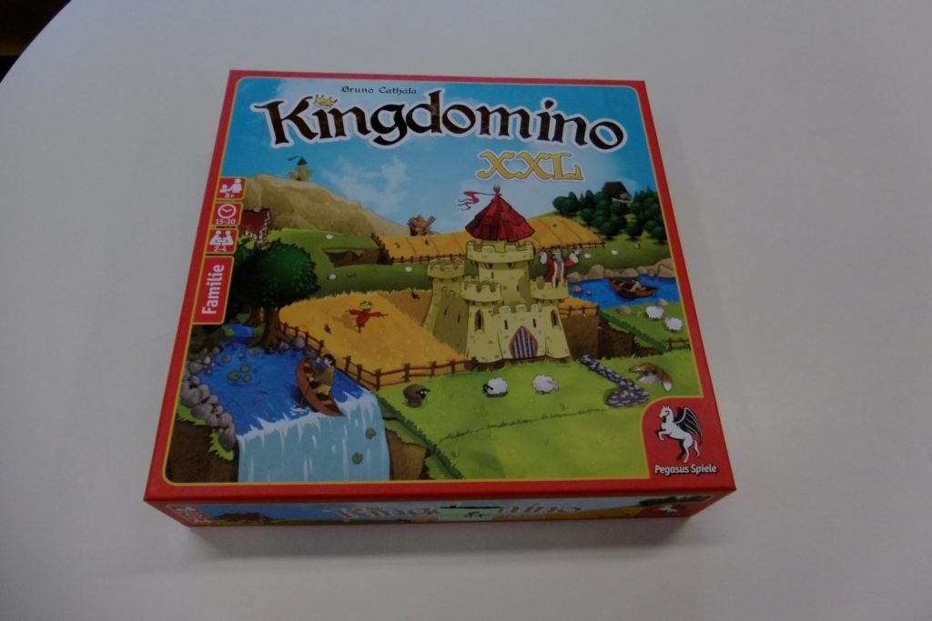 Kingdomino XXL: Spieleverpackung